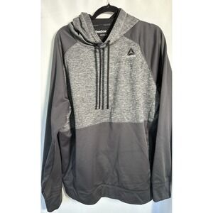 Reebok Hoodie Size XL Pullover Drawstring Long Sleeve